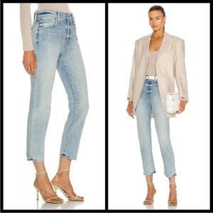 MOTHER Superior The Scrapper Ankle Jeans in Wild Calling